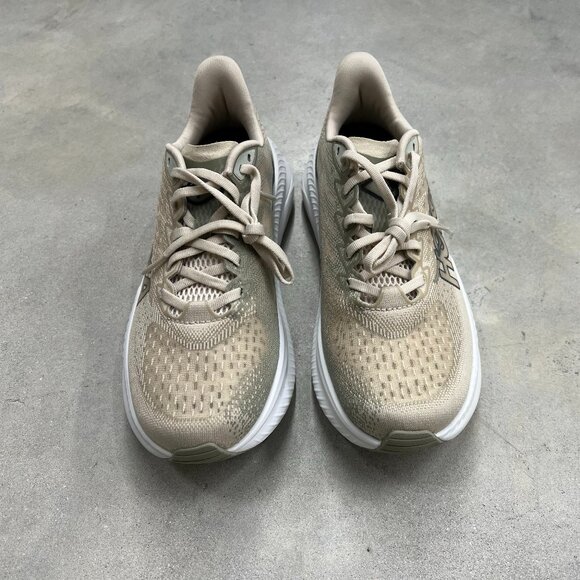 Hoka One One Men's Mach 6 Beige Oat Milk Standard D 1147790/OKB - New - Picture 4 of 6